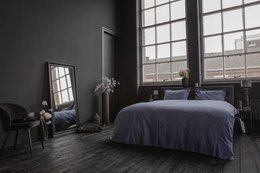 Linen duvet cover set Dusty Blue