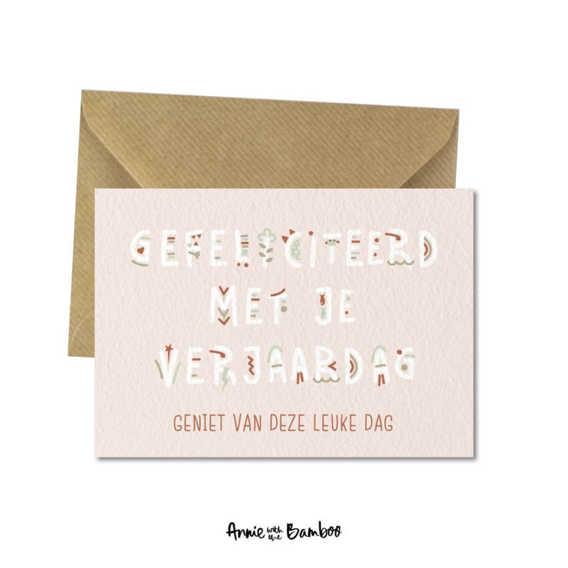 Greeting card - Congratulations on your birthday