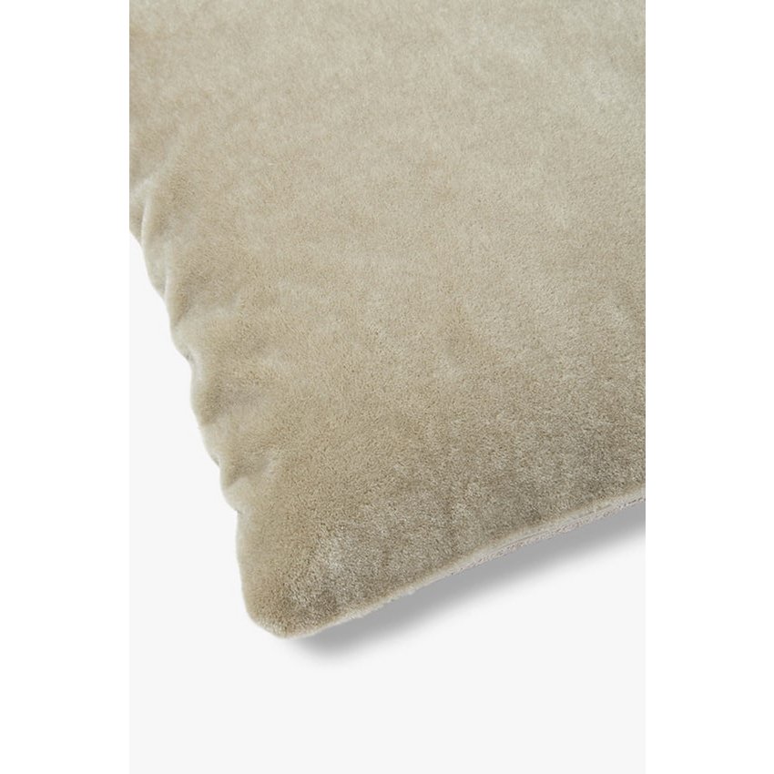 Luxury mohair decorative cushion cover Amy sage green 50x50 cm