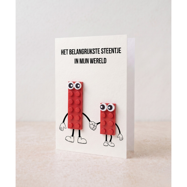 Mother's Day Postal Card – Building Brick