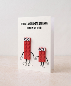 Mother's Day Postal Card – Building Brick LEGO