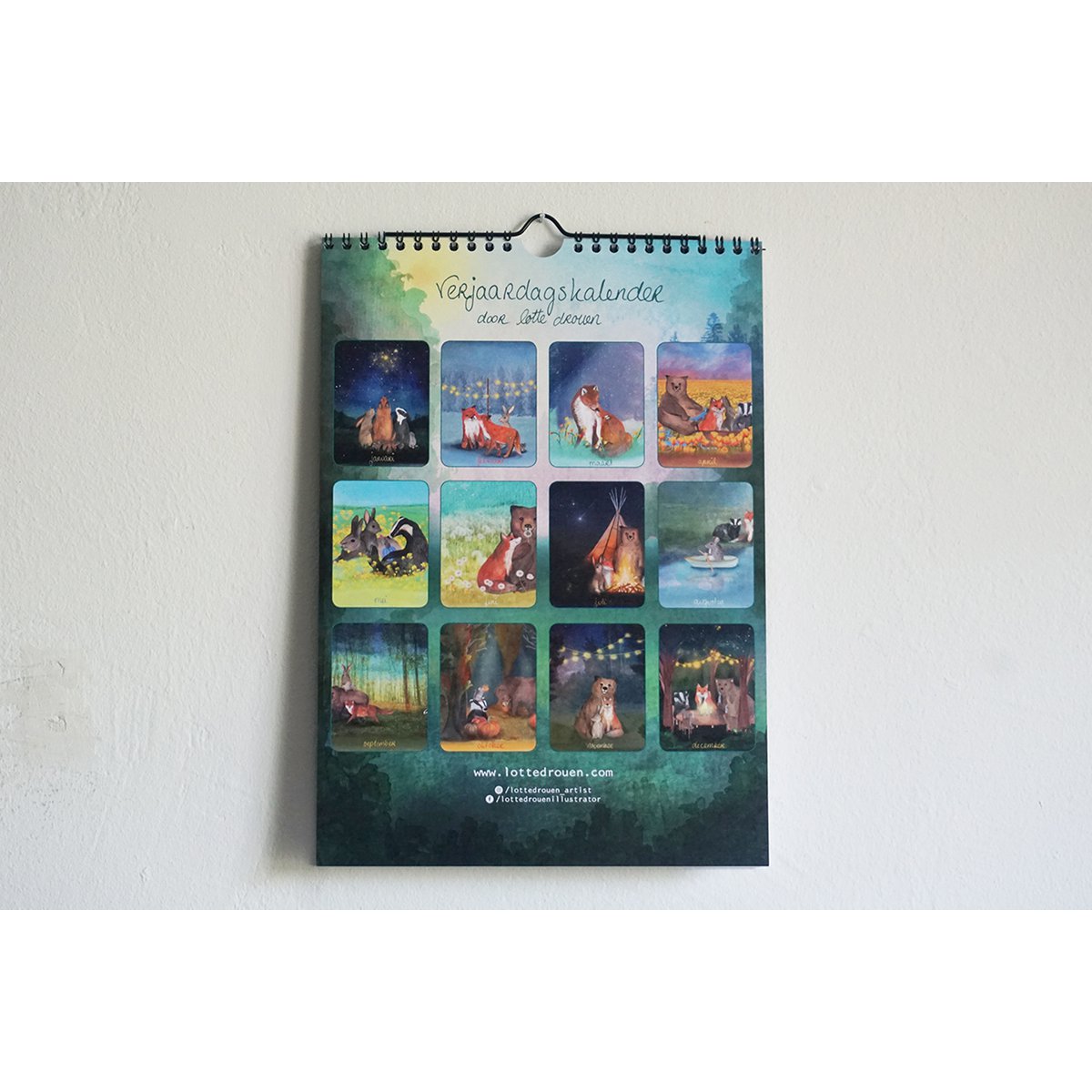 Calendar Forest animals