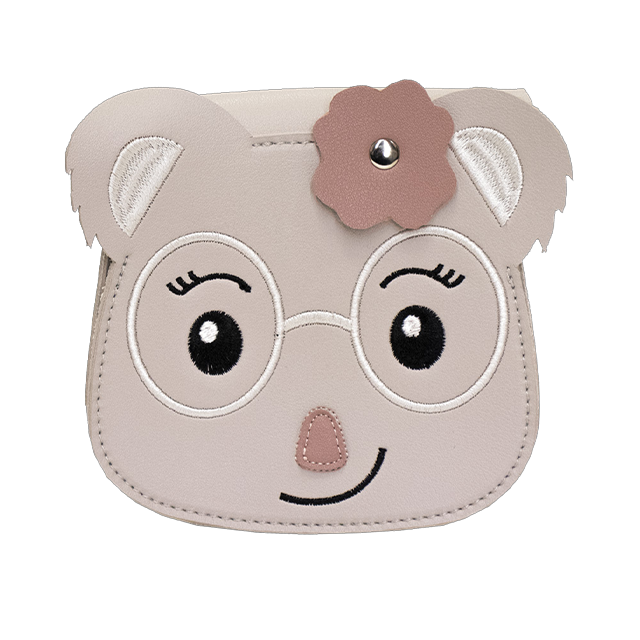 Sac bandoulière enfant - Yori le petit koala Gris