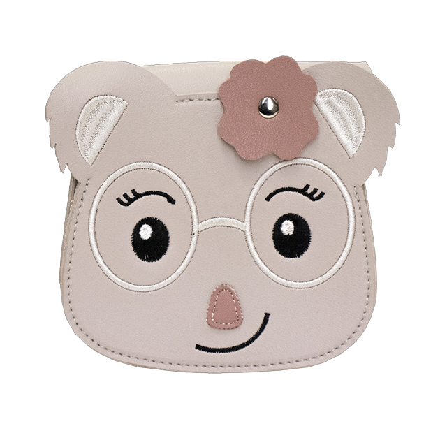 Sac bandoulière enfant - Yori le petit koala Gris