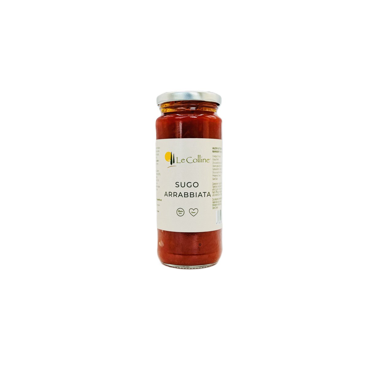 Tomato sauce Arrabbiata from Italy