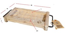 Tablett alte niederländische Kaiserin 28