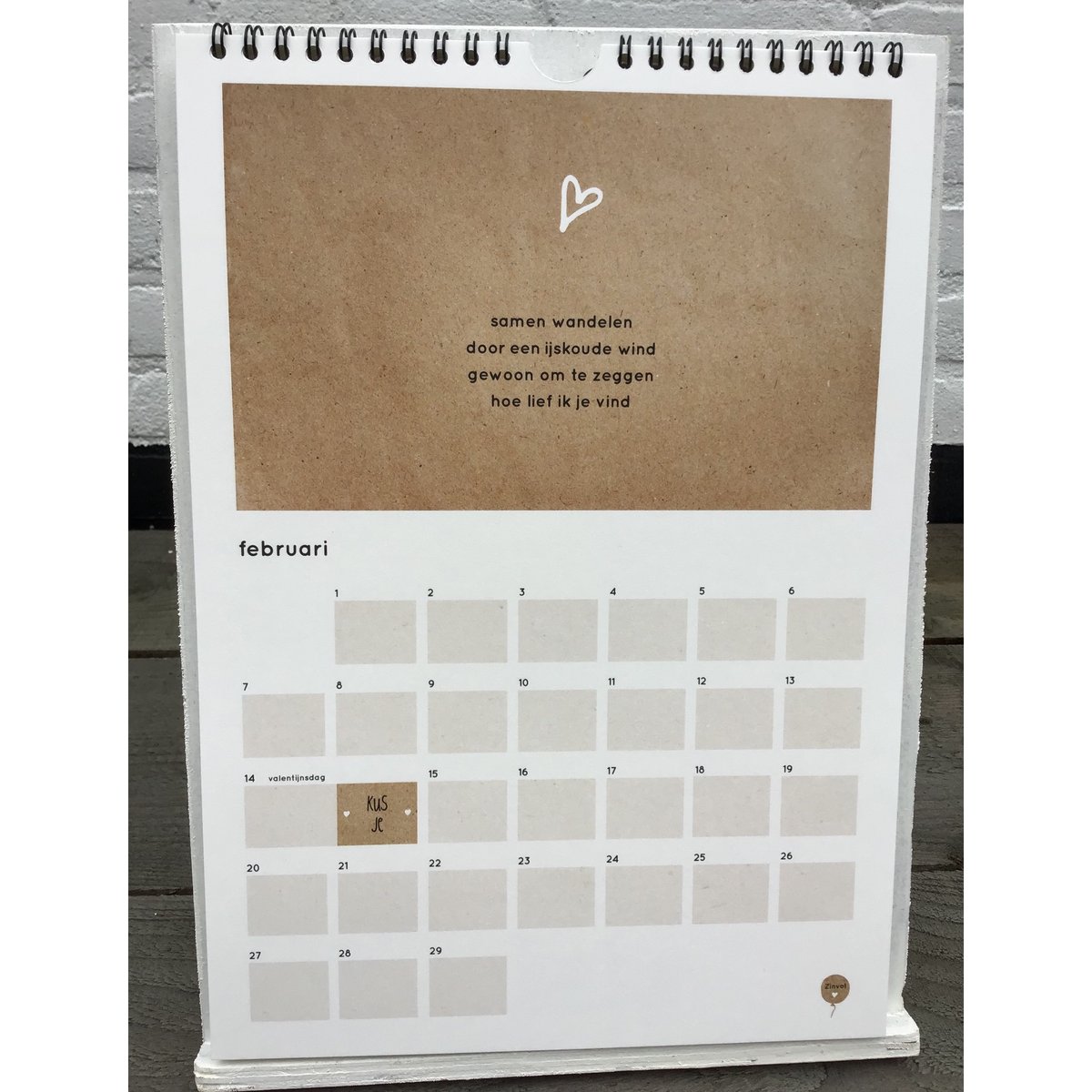 Calendar Congratulations with you