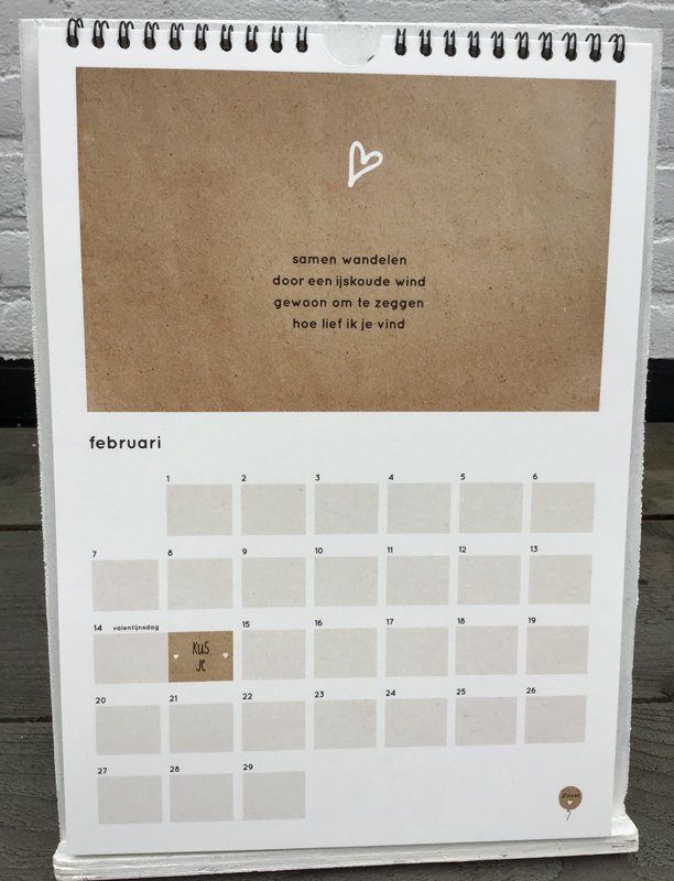 Kalender Tillykke med dig