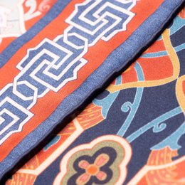 Silk Square Neck Scarf Rania