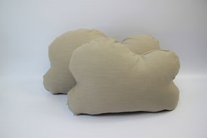 Wolkenkussen / steendennen wolk linnen zand