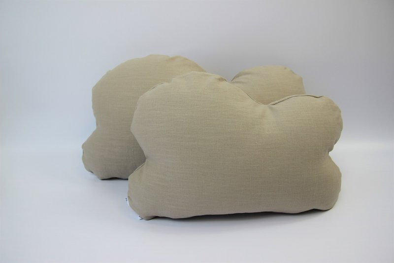 Cloud cushion / stone pine cloud linen sand