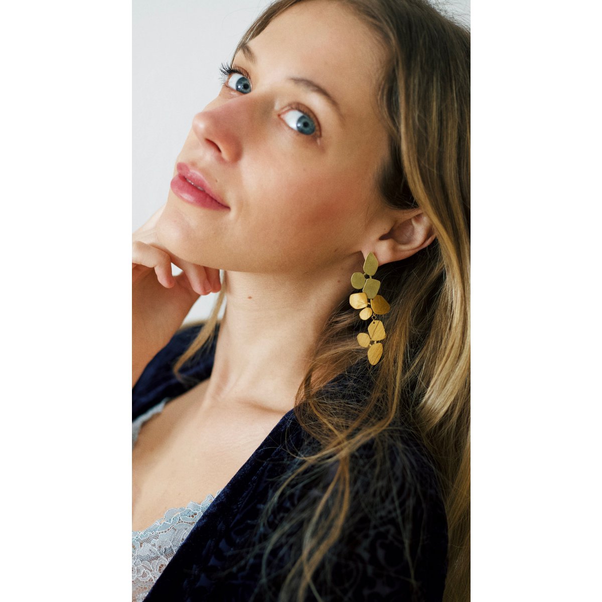 Ivy - Leaf Dangle Earrings