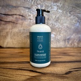 Trake Organic 2‑in‑1 Hair Conditioner & Leave‑In Cream – with Fermented Rice Water, Coconut Oil & Rose Water