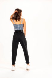 MOM-jeans til kvinder - High Waist - gensynet 80'er-stil