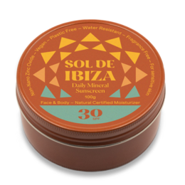 Latta viso e corpo senza plastica SPF30 100g - NUOVA FORMULA LISCIA MIGLIORATA