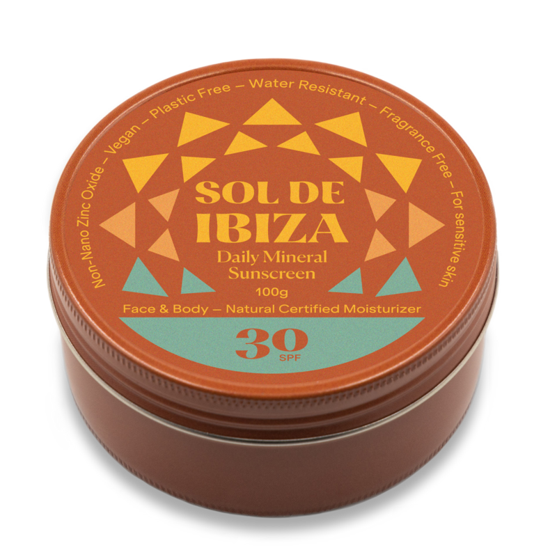 Latta viso e corpo senza plastica SPF30 100g - NUOVA FORMULA LISCIA MIGLIORATA
