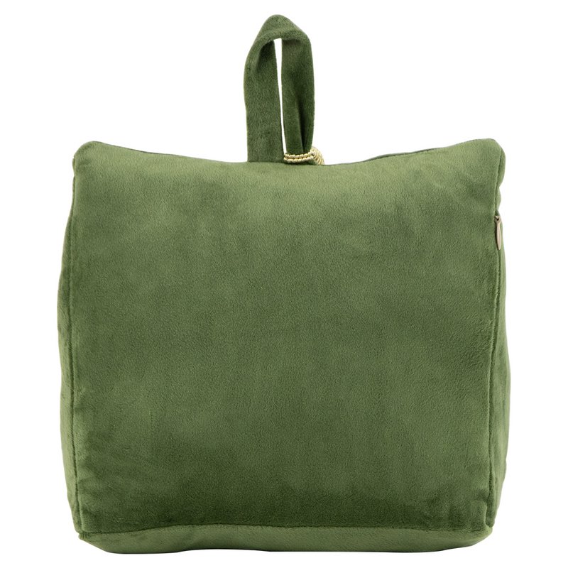 Door stopper velvet apple green 18cm