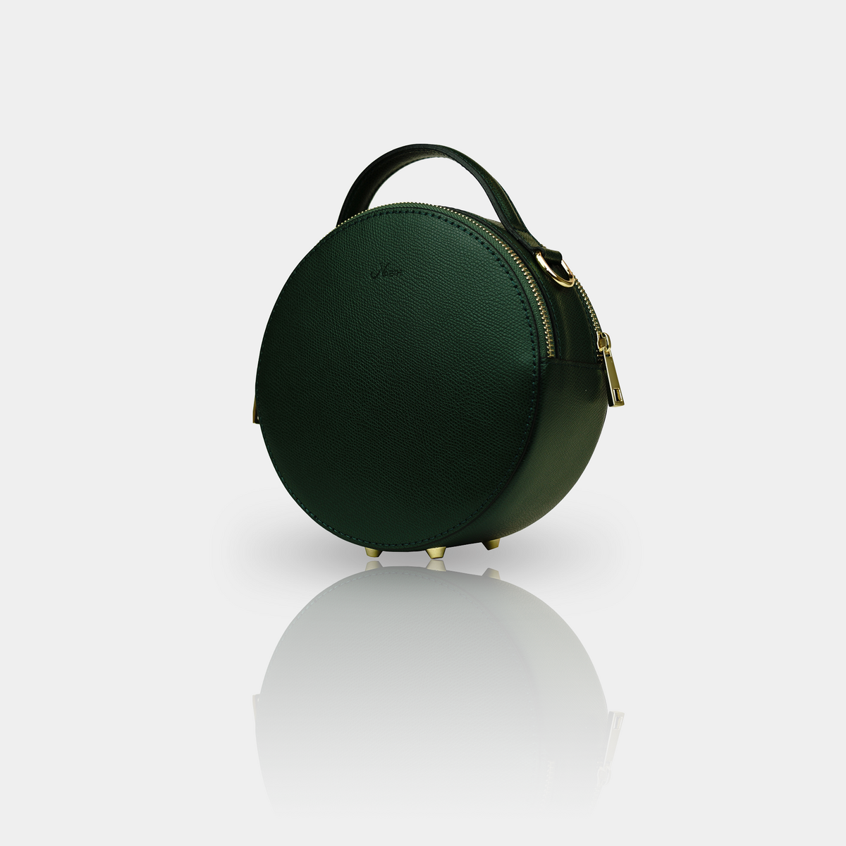 Round shoulder bag `` MADEIRA ''