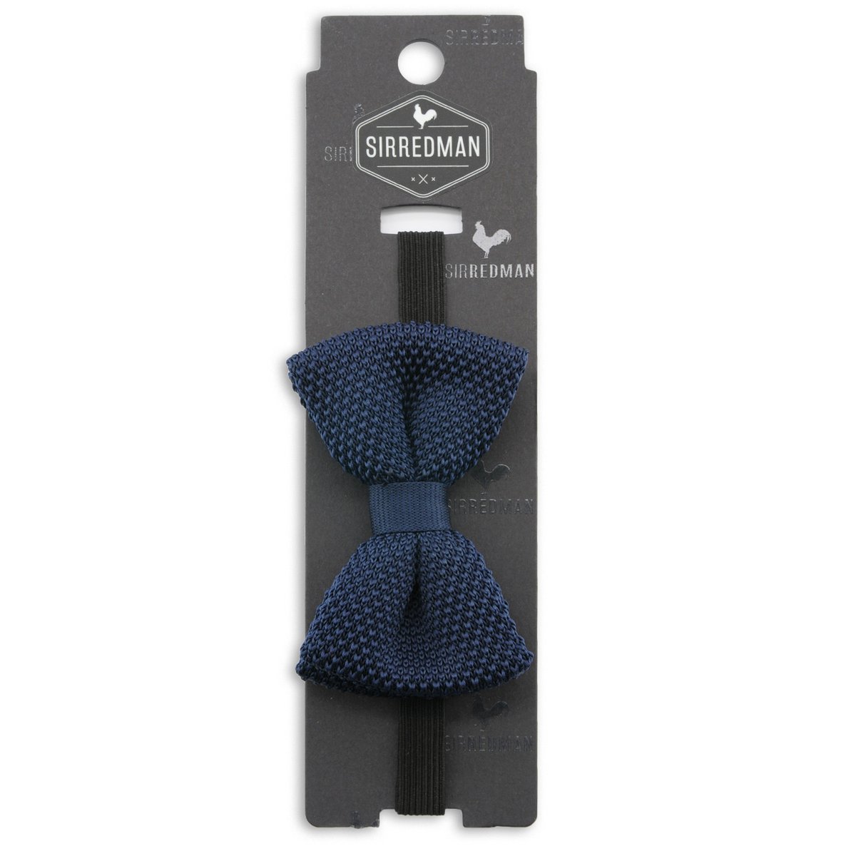 Noeud papillon enfant en tricot Sir Redman bleu foncé