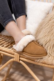 Pantofola Lumi | cammello | Taglia 37-43