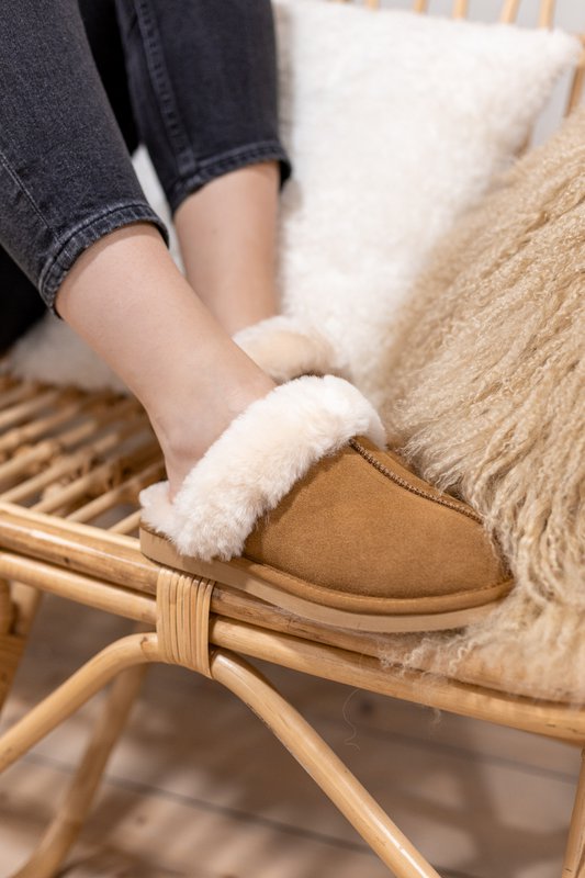 Pantofola Lumi | cammello | Taglia 37-43