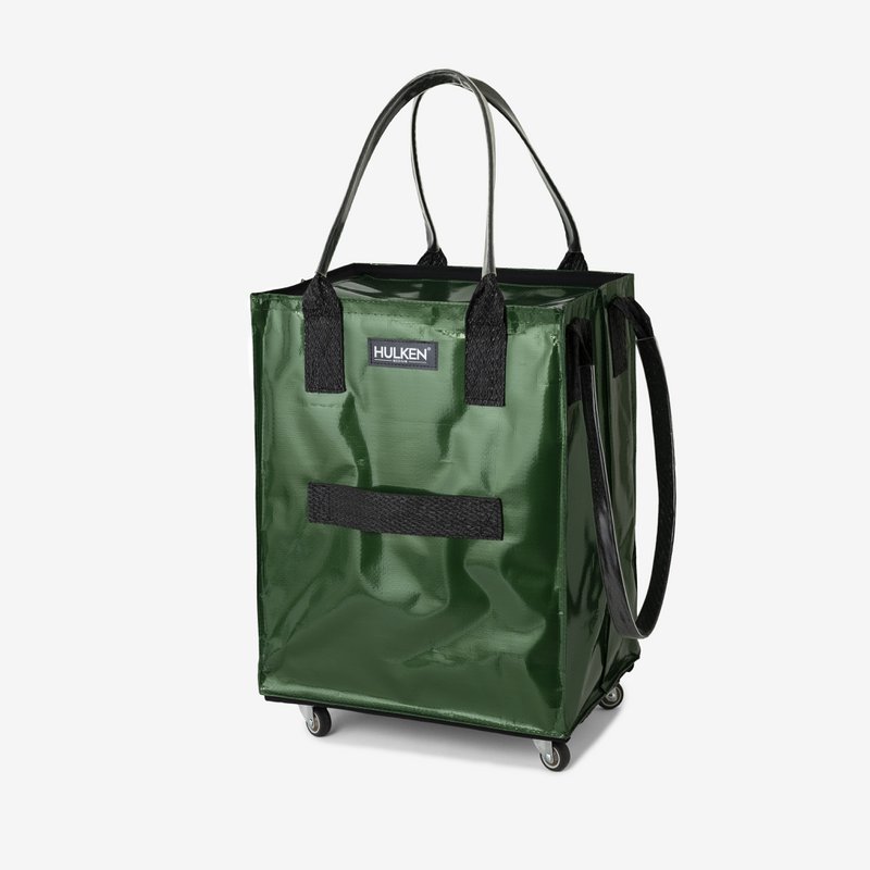 Hulkenbag Medium Forest Green med bygget cover