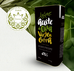 Premium 5L silk-screen printed tin gourmet EVOO