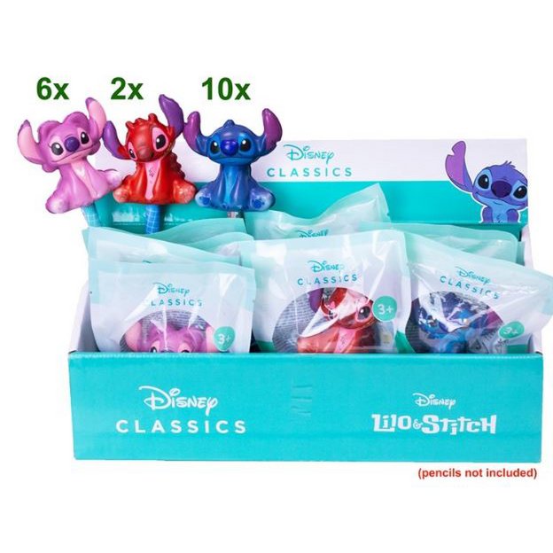 Topper Lilo & Stitch Figurine 5,5 cm (verkocht zonder potlood)