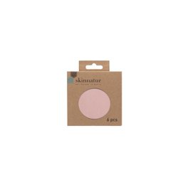 Sous-verre Skinnatur | cuir recyclé | Environ 10 cm | lot de 6