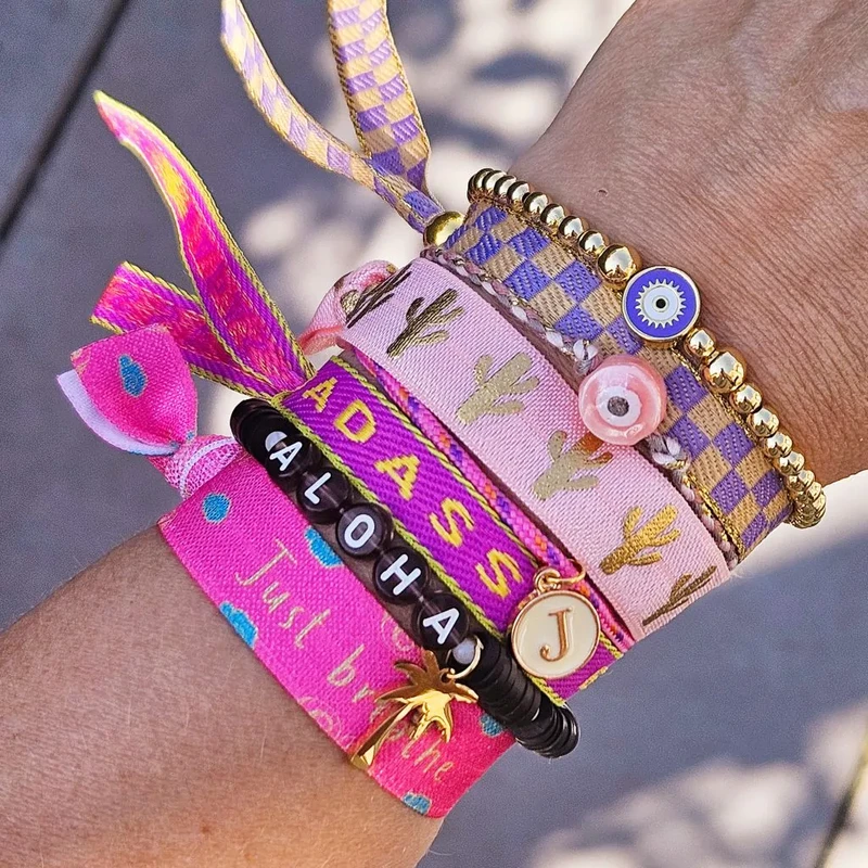 Ribbon bracelet Badass