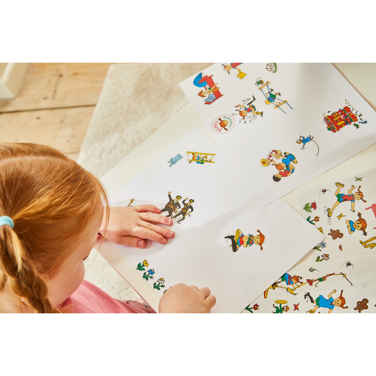 Pippi - Stickers - Vrienden