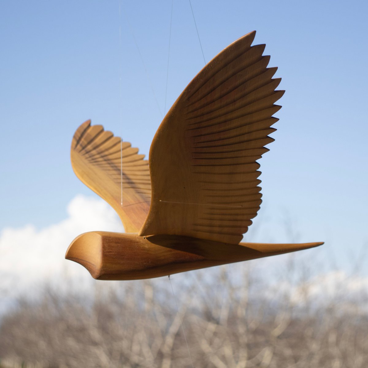 wooden birds