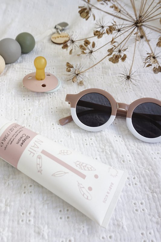 Zonnebril | Sunglasses | Pink - White