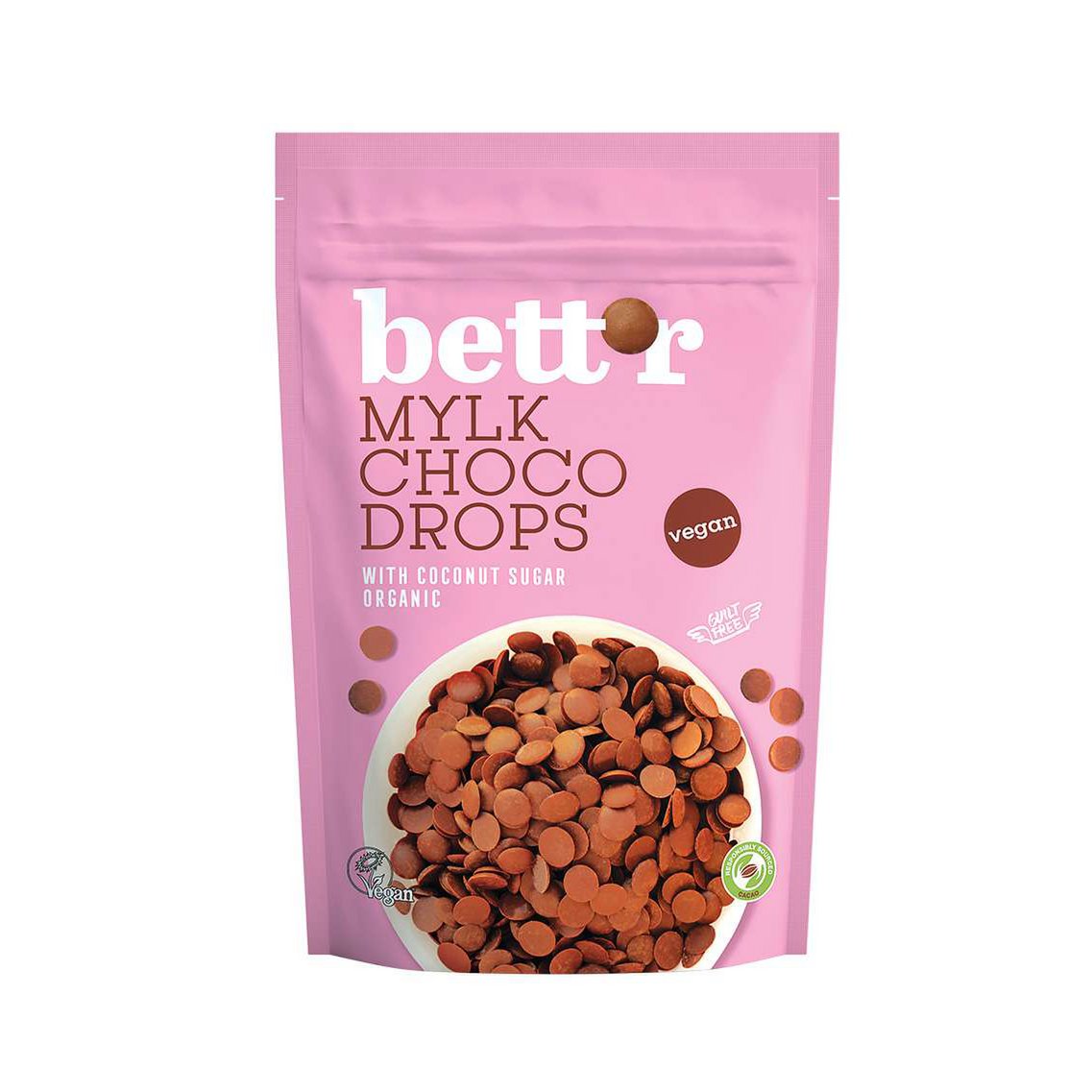Mylky choco drops, Bett'r 200g