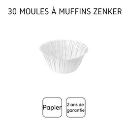 Lot de 30 moules à muffins en papier 5 cm Zenker Smart Pastry