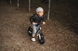 Pista - Balance Bike Steel - EVA Wheels - Black - 2/5 years