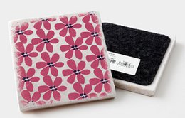 Marble Coaster Flowers