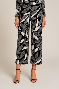Fluid Noralu Hosen mit schwarzen abstrakten Mustern - Straight Cut & French Manufacturing