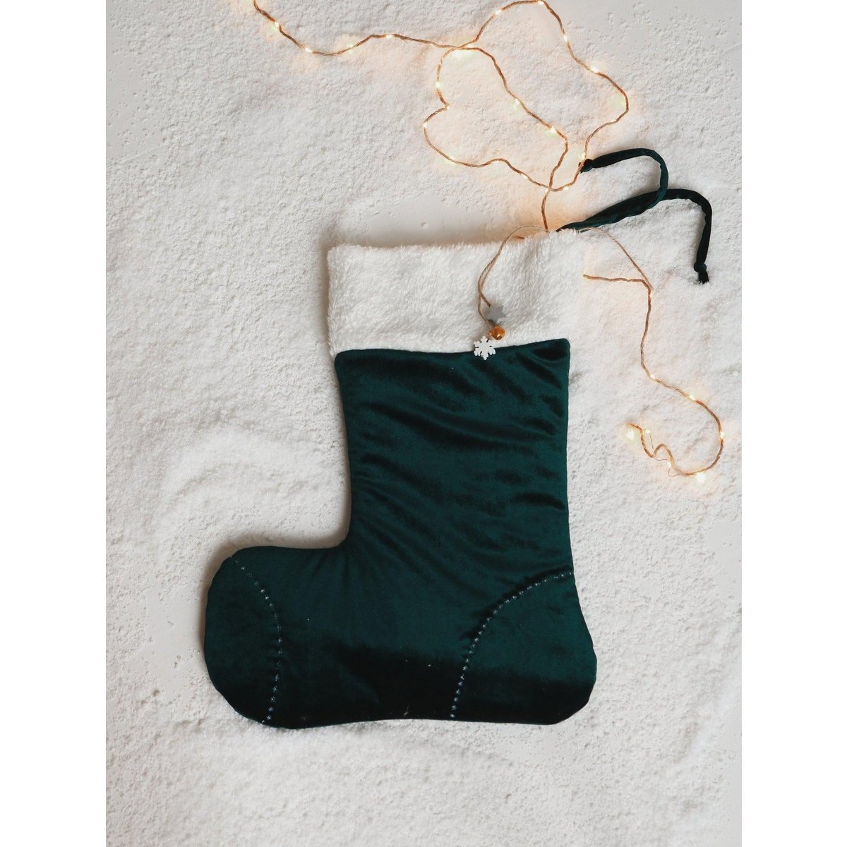 “Green Candy” Christmas Stocking