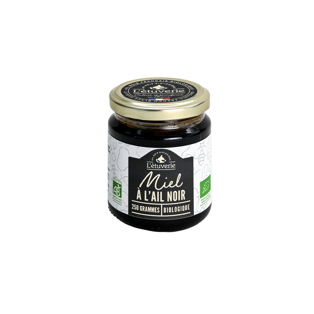 Miel ecológica de ajo negro