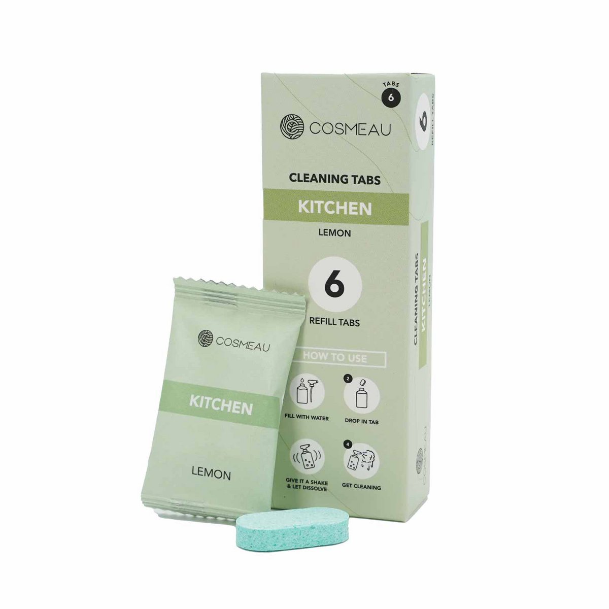 Cosmeau Kitchen Cleaning Tabs Refill