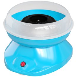  Zuckerwattemaschine für Zuhause Cotton Candy Machine Zuckerwatte Maschine mit Stäbchen und Messlöffel Höhe 18 cm 550W für Kinderfest, Geburtstag, Party Rosa