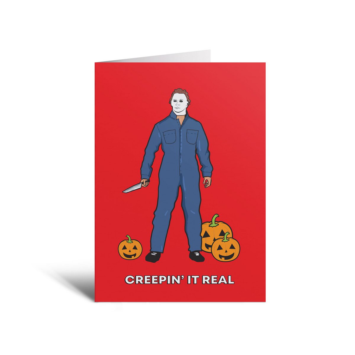 Creepin' It Real Halloween-Karte