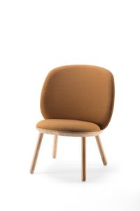 Naïve Low Chair, yellow, Kvadrat
