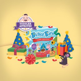 Ditty Bird Baby Sound  Book: Happy Birthday