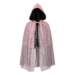 Magico mantello bifacciale per bambini "Stelle arcobaleno"