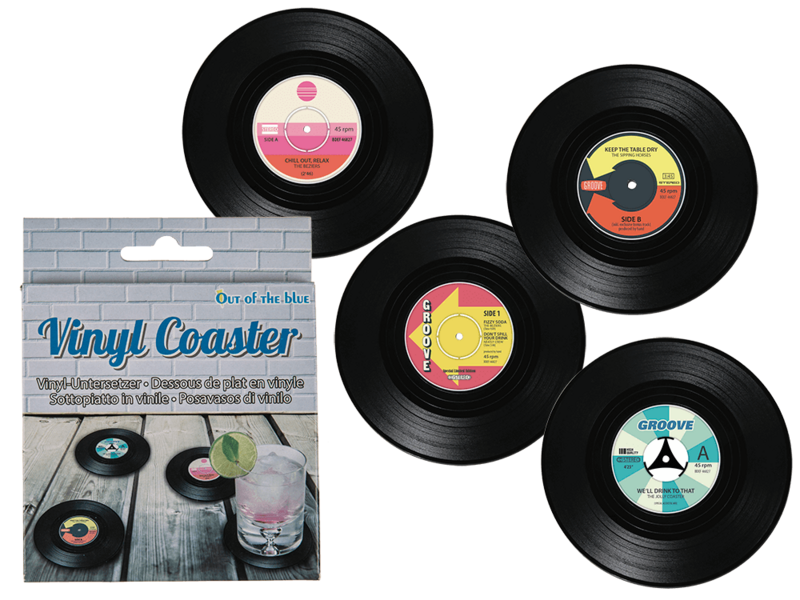 Vinyl coaster, Record,