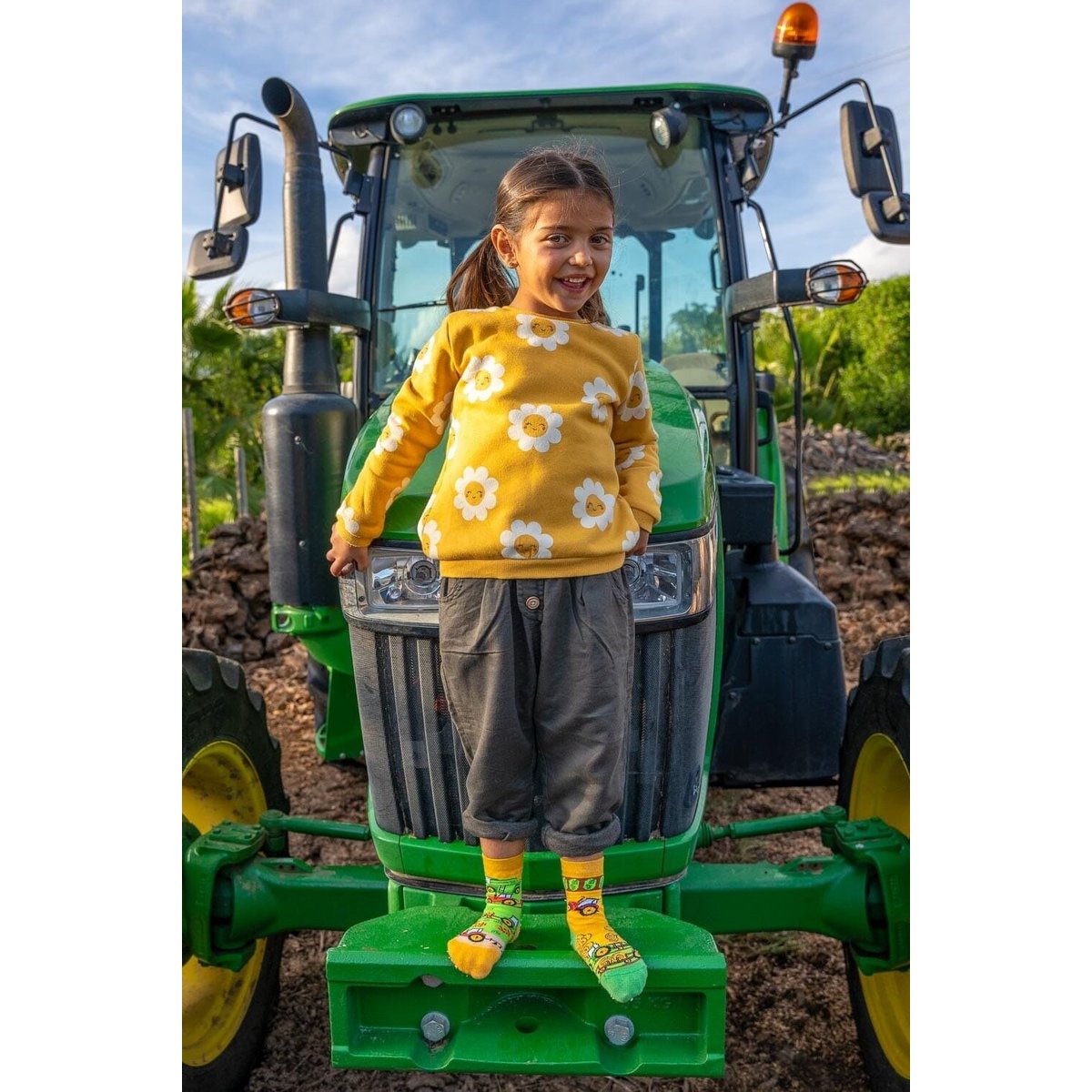 Kids socks - Tractors