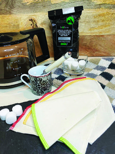 Linen Coffee Filter Par 3