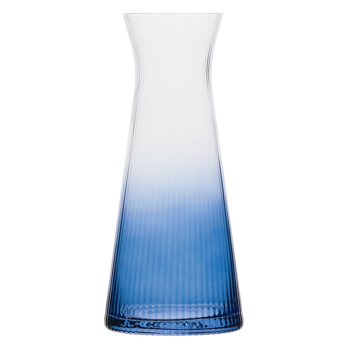 Empire Blue Glass Water Carafe - Water Pitcher